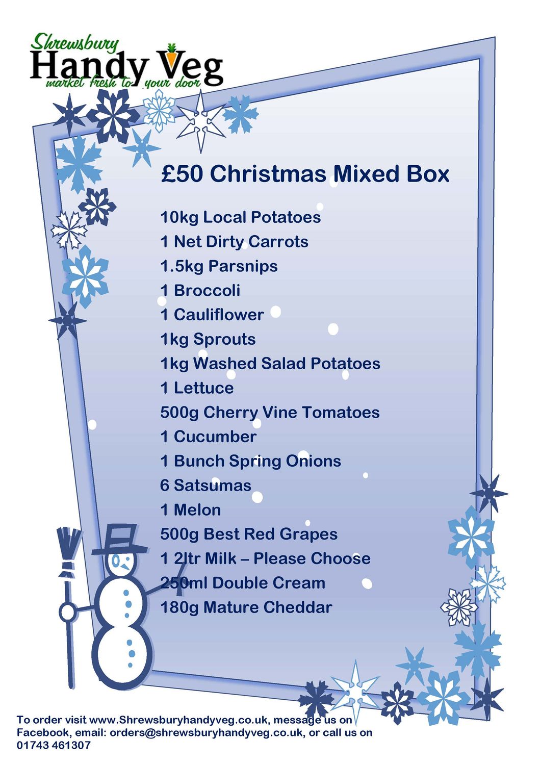 £50 Christmas Mixed Box