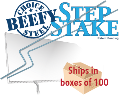 Beefy Step Stakes (100 per box)