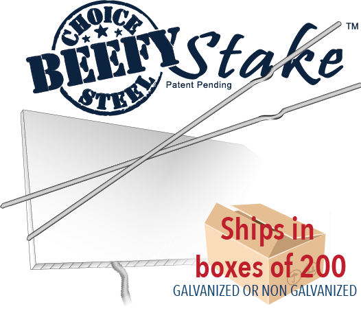 Beefy Stakes (200 per box) Beefy Stakes (200 per box)