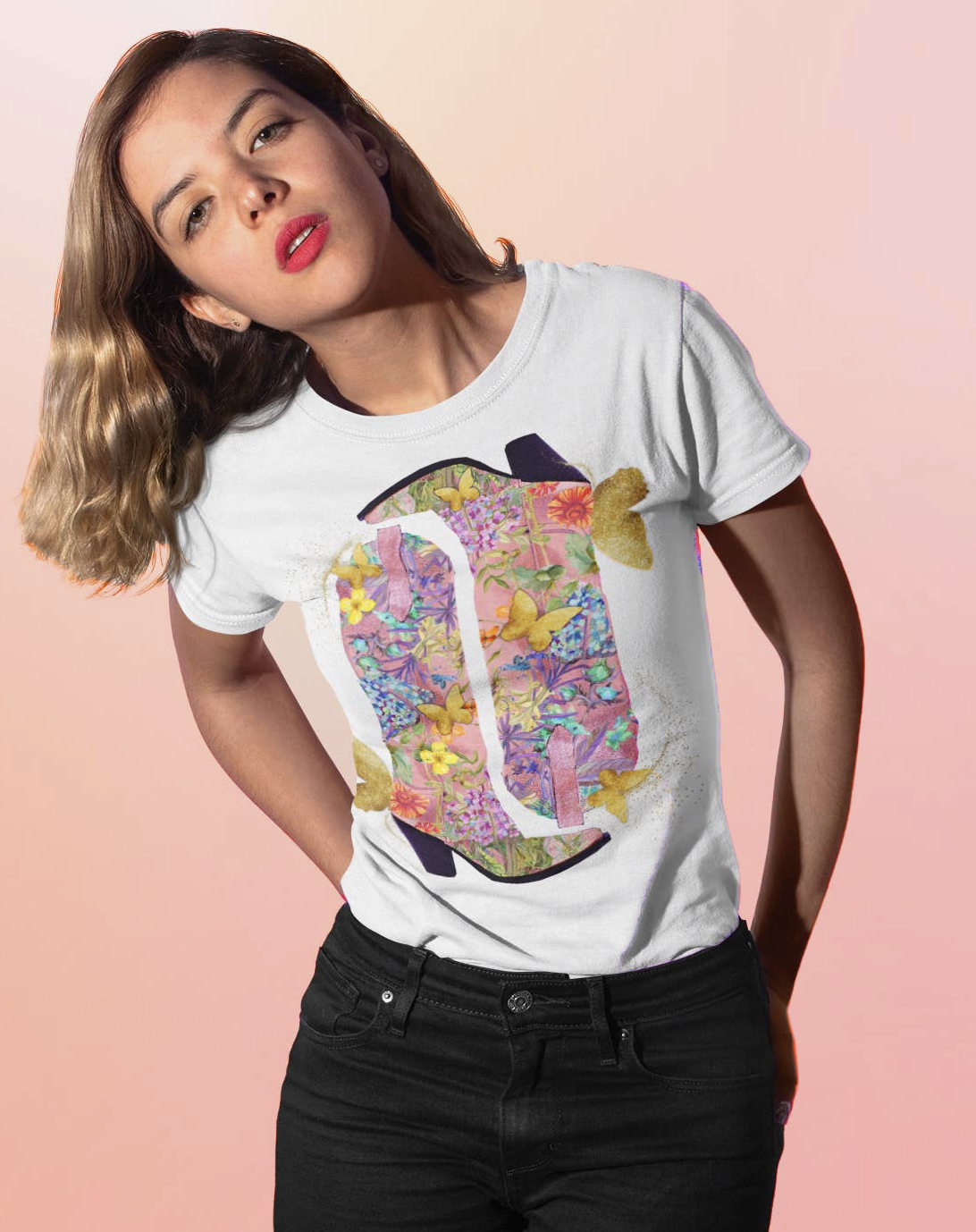 JODI Boot Graphic Tee