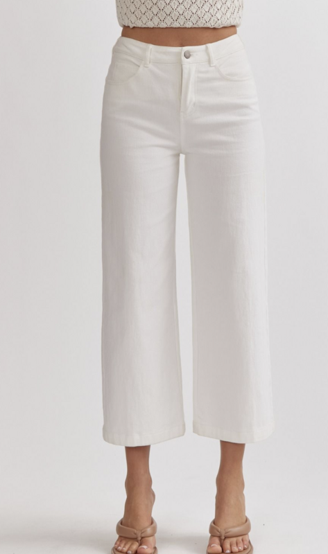 ENTRO Wide Leg Pants 