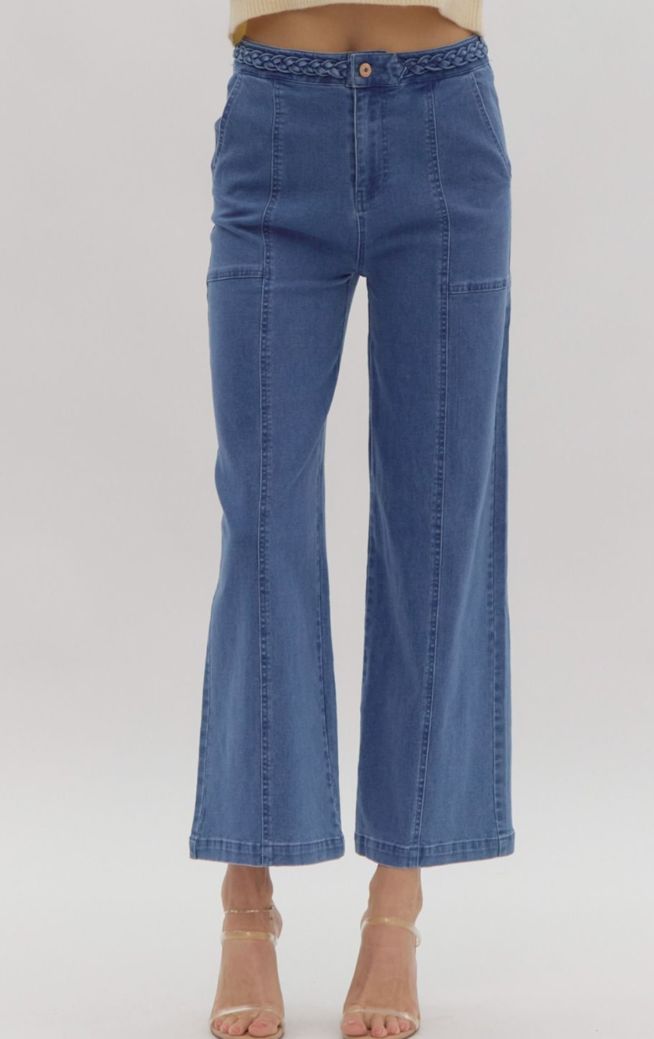 ENTRO Denim Braid Jeans