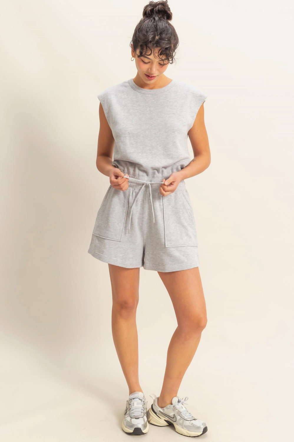 HF Grey Romper