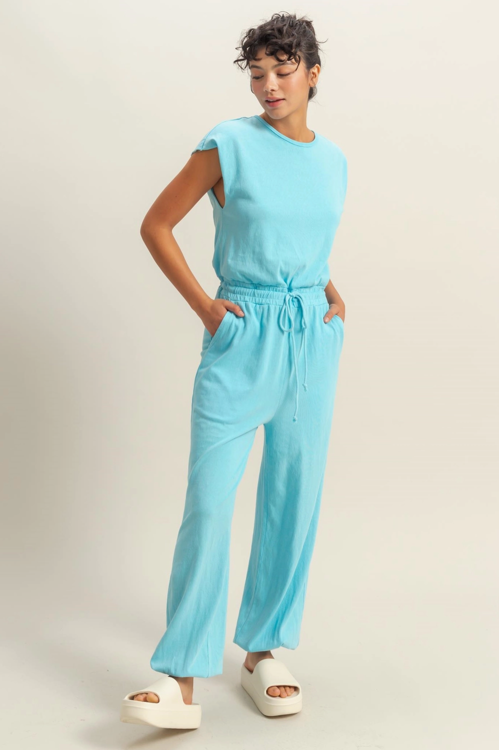 HF Aqua Jumpsuit