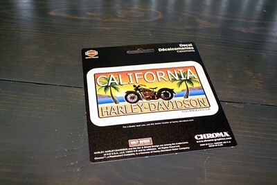 California Harley-Davidson® Sunset Logo Decal