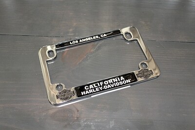 California Harley-Davidson® License Plate Frame - Chrome