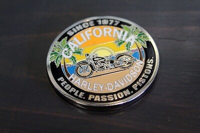 California Harley-Davidson® Ride Challenge Coin