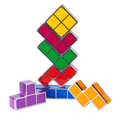 Tetris Night Light, Stackable 7 Pieces LED