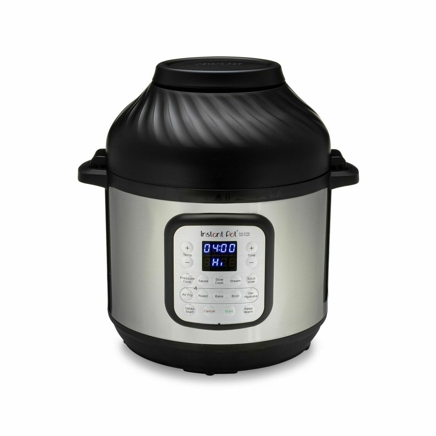 Instant Pot Duo Crisp and Air Fryer, 6 Quart 11-in-1 One-Touch Multi-Use Programmable Pressure Cooker with Air Fryer Lid