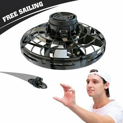 Hands Free Mini Drone Helicopter with 360°Rotating and Shinning LED Lights