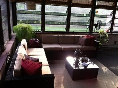 7-Piece Outdoor Wicker Sectional w/ Cover