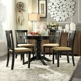 5-Piece Black Dining Set