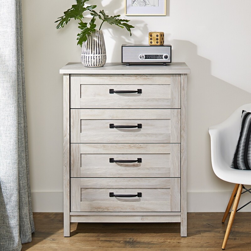 Modern Farmhouse 4-Drawer Chest