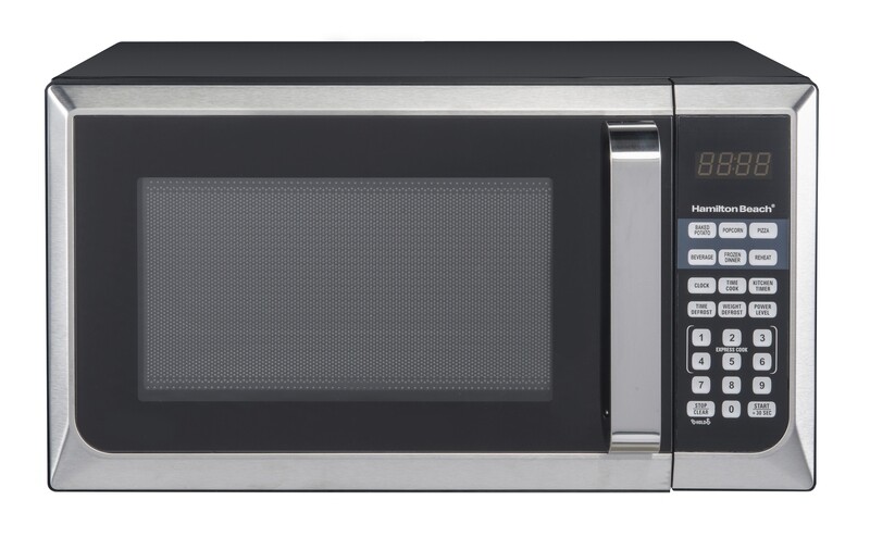 0.9 Cu. Ft. Stainless Steel Countertop Microwave Oven