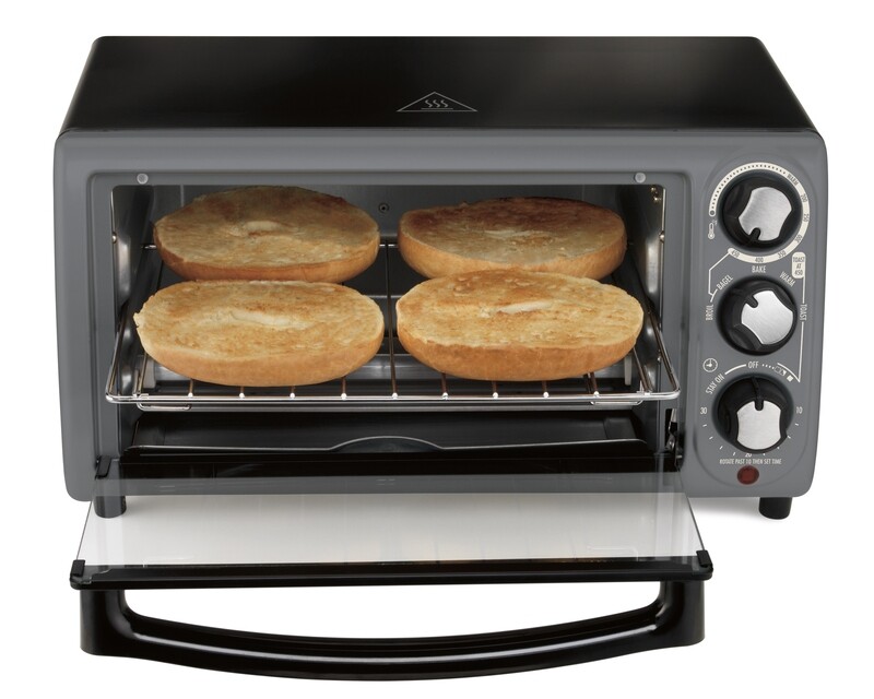 Hamilton Beach Toaster Oven In Charcoal