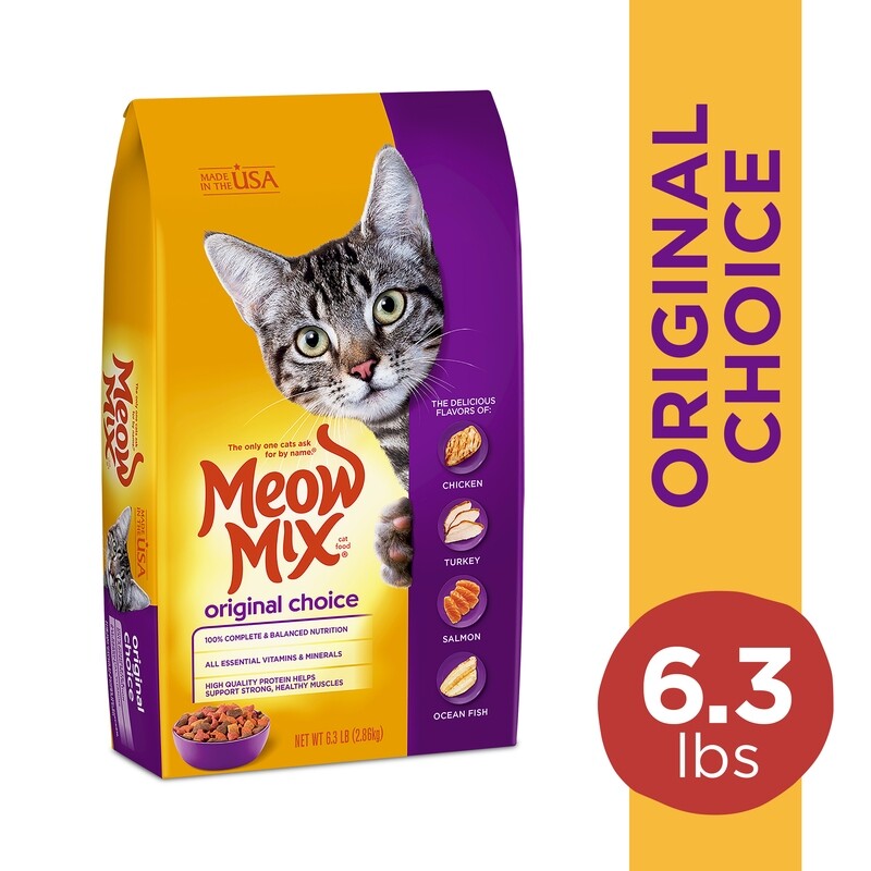 Meow Mix Original Choice Dry Cat Food,