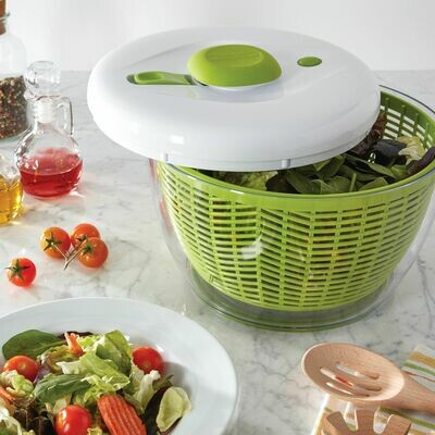 Farberware Professional Salad Spinner Green with White Lid