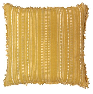 Better Homes & Gardens Reversible Stripe Decorative Pillow, 20" x 20", Multiple Colors