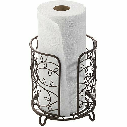 InterDesign Twigz Paper Towel Holder, Bronze