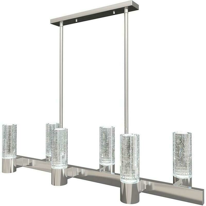 Essence 30-Watt Integrated LED Chrome Chandelier