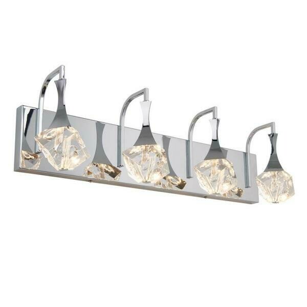 Spontaneous 24 in. Chrome LED Vanity Light Bar