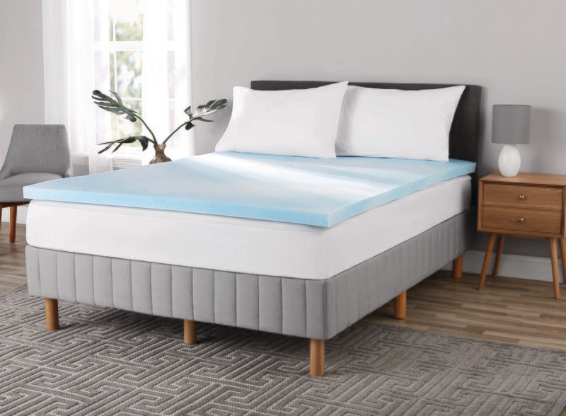 2 Inch Gel Infused Memory Foam Mattress Topper