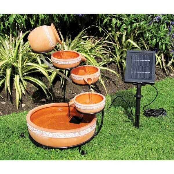 Cascading Solar Fountain Kit