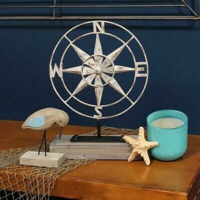 Metal Compass Table Top