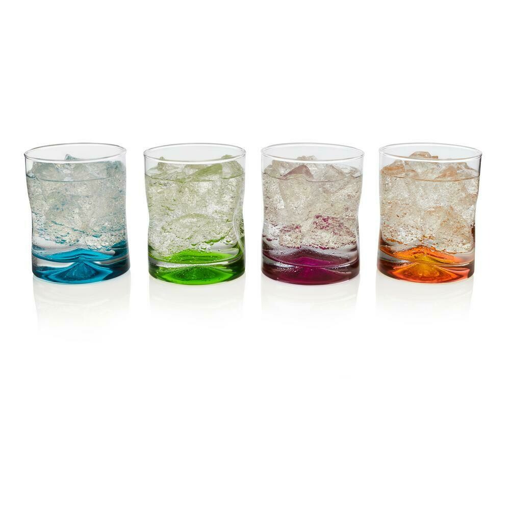 Impressions Colors 4-piece Rocks Glass Set