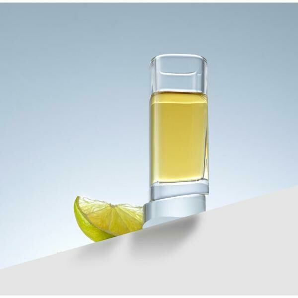 Aqua Vitae 1.5 oz. Off Base Square Shot Glasses (Set of 4)