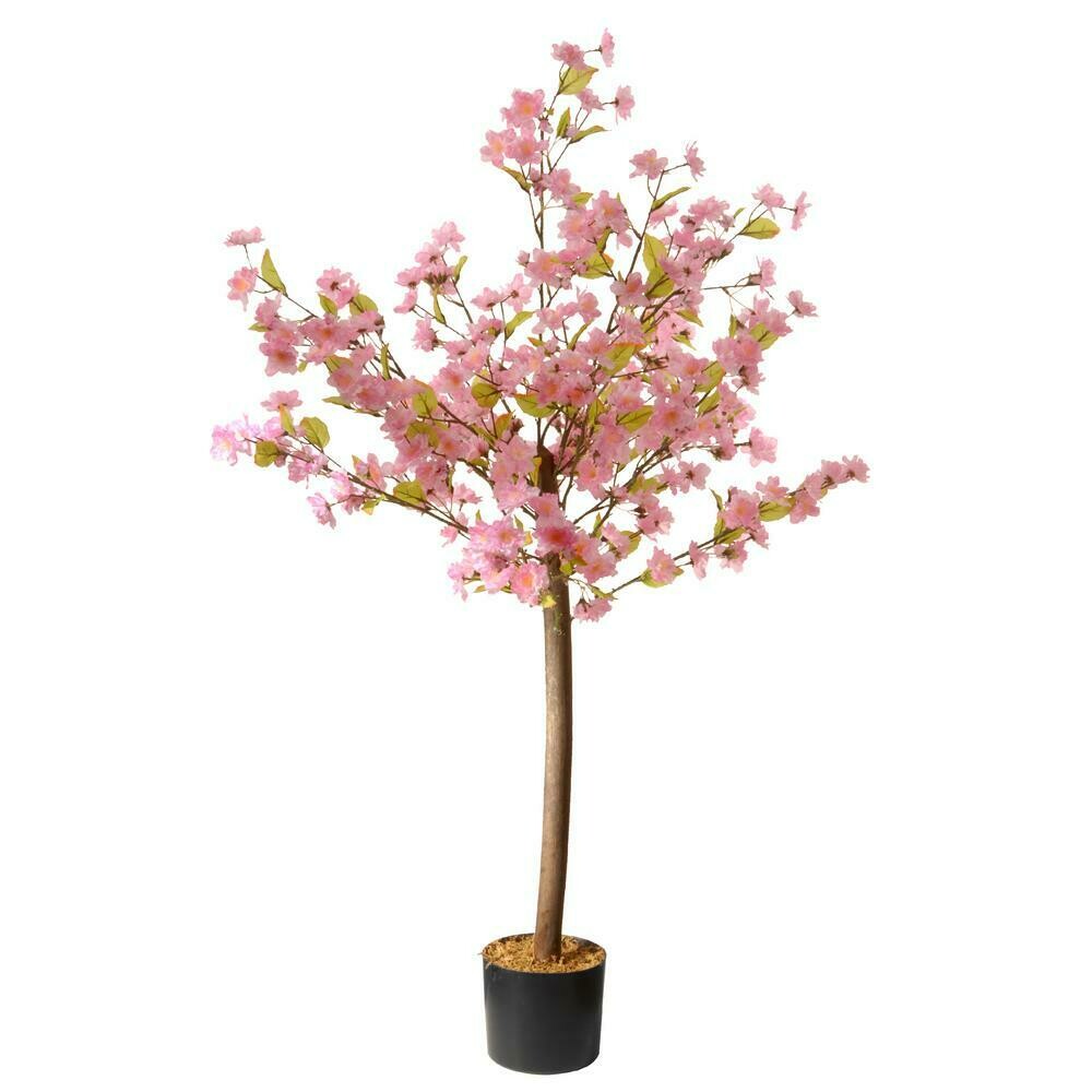 Artificial Inside Plant For Home National Tree Company 4 Ft. Cherry Blossom Tree
