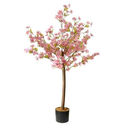 Artificial Inside Plant For Home National Tree Company 4 Ft. Cherry Blossom Tree