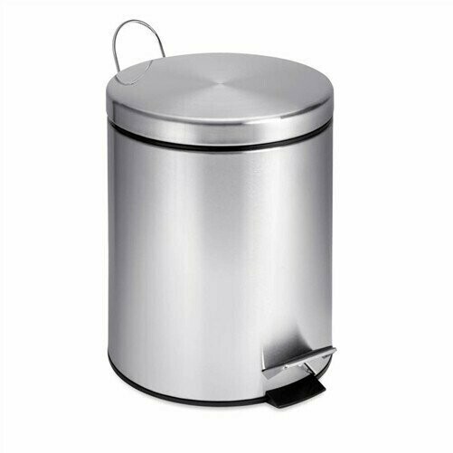 5 Liter Stainless Steel Step Lift Lid Garbage Can