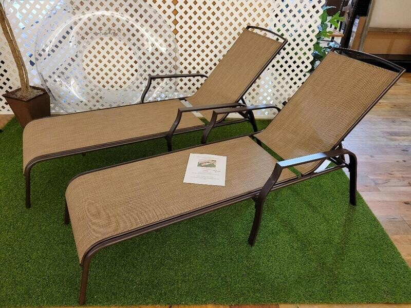 Set of 2 Chaise Lounge Reclining Outdoor Patio Furniture Backyard Swimming Pool