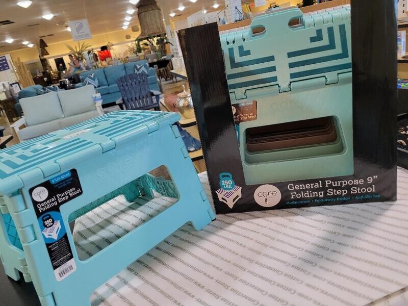 General Purpose 9&quot; Folding Step Stool