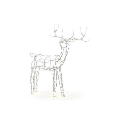 Reindeer décor 52 inches with 120 LED lights