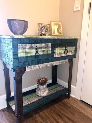New Side End Console Table With Delivery Furniture Calypso Small Hall Console