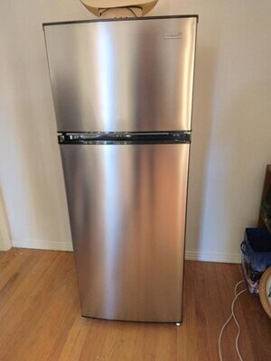 Quick Ship - 7.1 cu. ft. Top Freezer Refrigerator in Stainless Steel