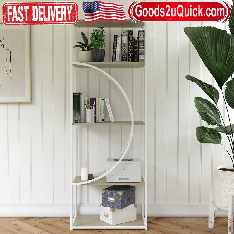 Cambridge Bookcase Pale Oak Queer Eye Book Storage