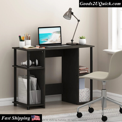 New JAYA Computer Study Desk Compact design with ample storage - Espresso