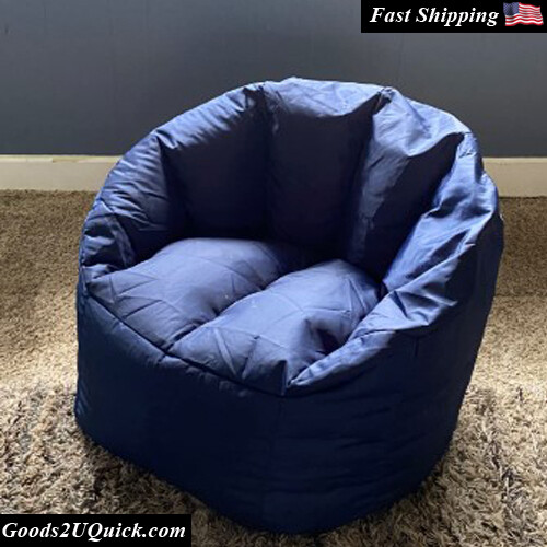 Modern Home New Milano Navy Smartmax Beanbag Chair