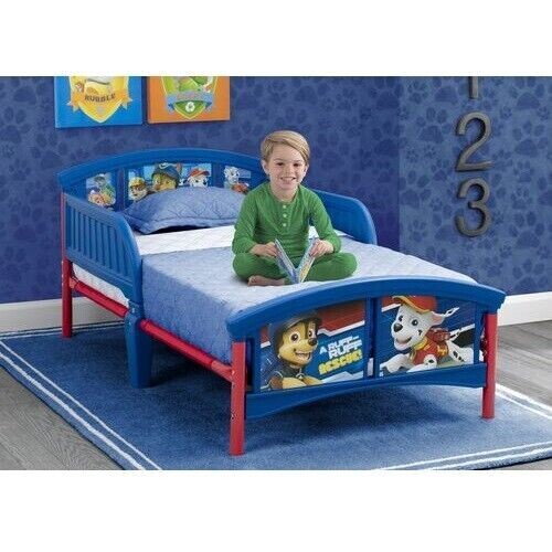 Delta Children Nick Jr. PAW Patrol Plastic Toddler Bed, Blue