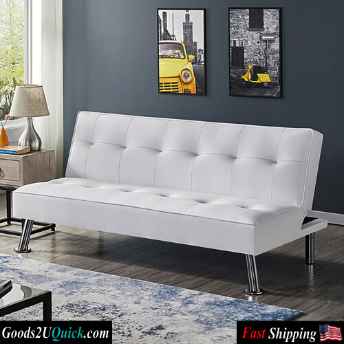 Sofa Bed with Pull Out Bed Functional And Aesthetic Furniture For Limited Space - White