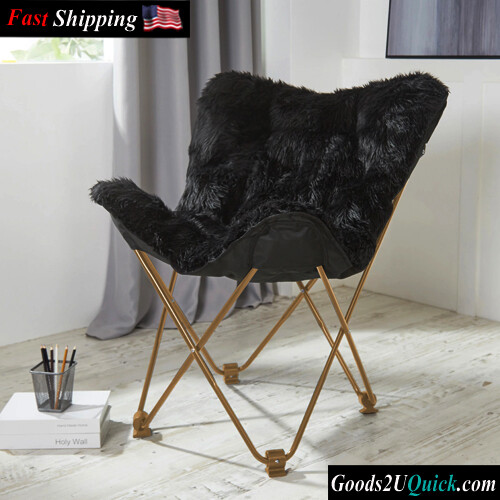 Polyester Folding Chair Functional And Decorative - Black