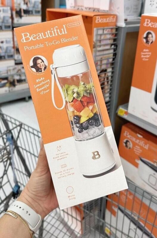 Portable Blender Smoothies Fruit Vegetable Juicer Machine USB Rechargeable Mixer