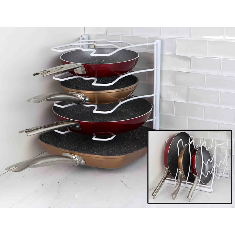 Home Basics Cooking Pan Organizer