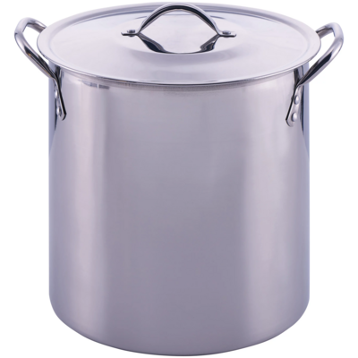 Stainless Steel Pot With Lid Cooking Kitchen Soup Stew Sauce Stockpot 12 Quart