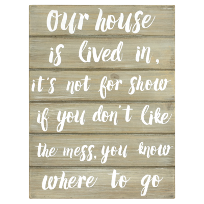 Better Homes &amp; Gardens Wood Sign