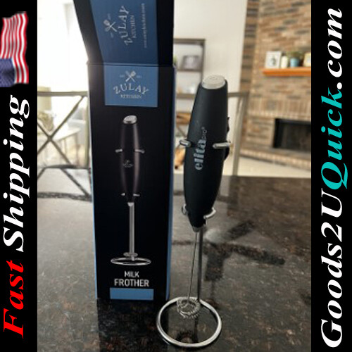 Powerful Milk Frother Handheld Foam Maker for Lattes - Whisk Drink Mixer for Coffee - Blank