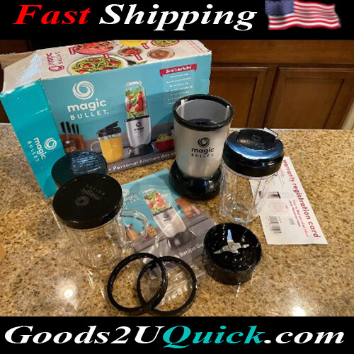 The Original 11 Piece Set Blender &amp; Mixer, Small, Silver, Brand New